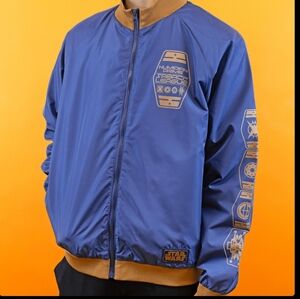 Star Wars Sabacc League Galaxy Box Exclusive Blue Track Jacket Small